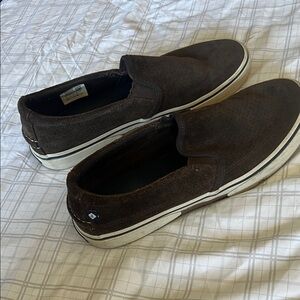 Sperry Dark Brown Slip-On Loafers